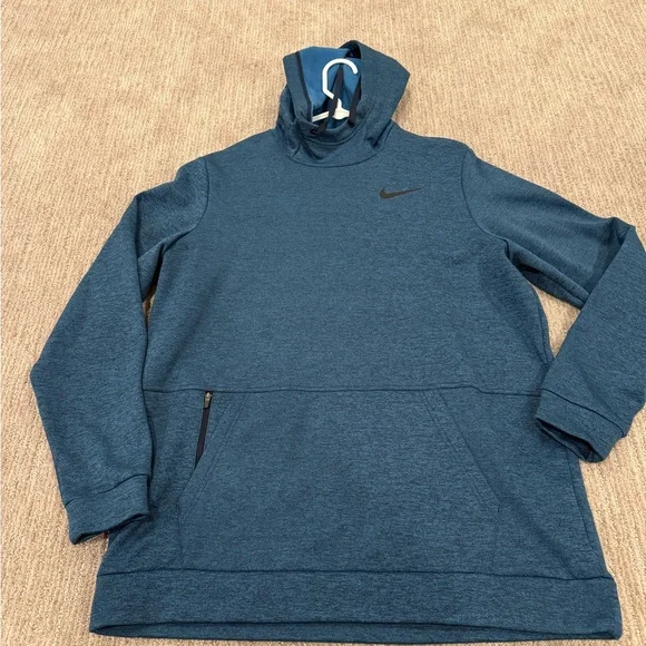 NWOT - Nike Therma-Fit Teal Hoodie - Picture 1 of 4